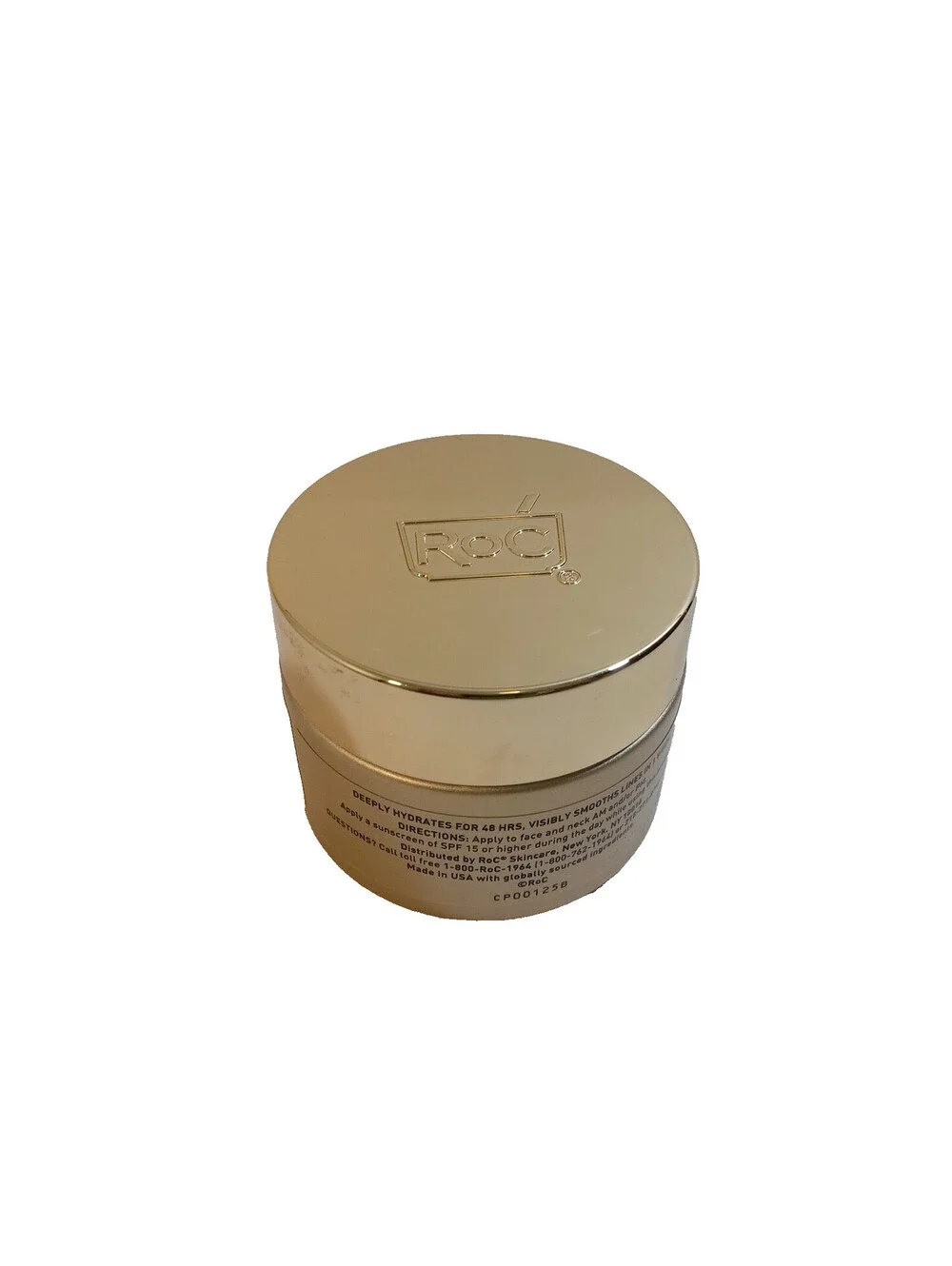 RoC Retinol Correxion Line Smoothing Glow Radiance Max Hydration Cream 1.7 Oz